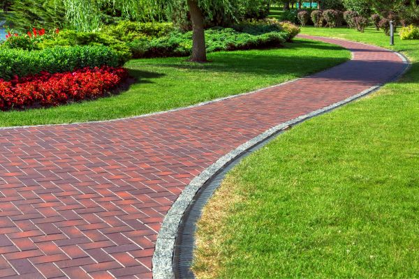 Brick Walkway Installation in San Ramon