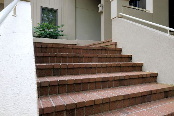 Entryway Brick Repair in San Ramon