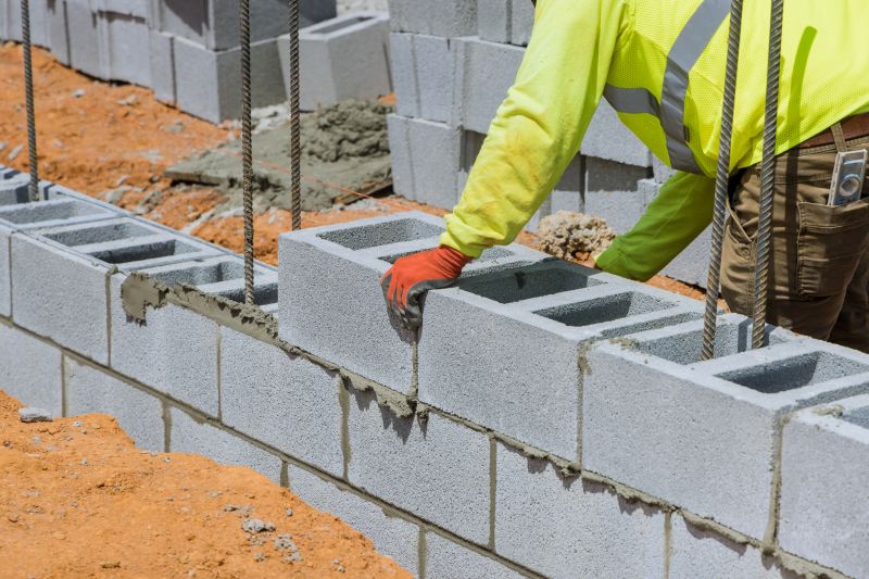 Concrete Block Foundation